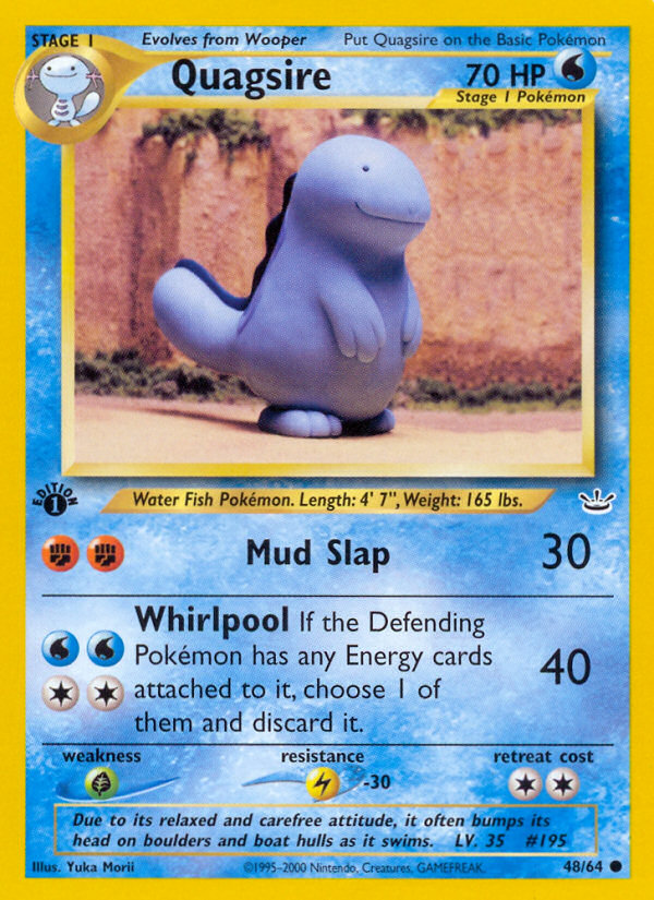 Quagsire - Neo Revelation - #48 (1st Edition)