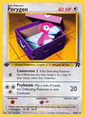Porygon - Team Rocket - #48 (1st Edition)