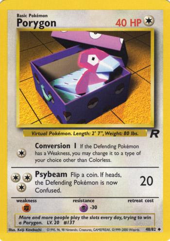 Porygon - Team Rocket - #48