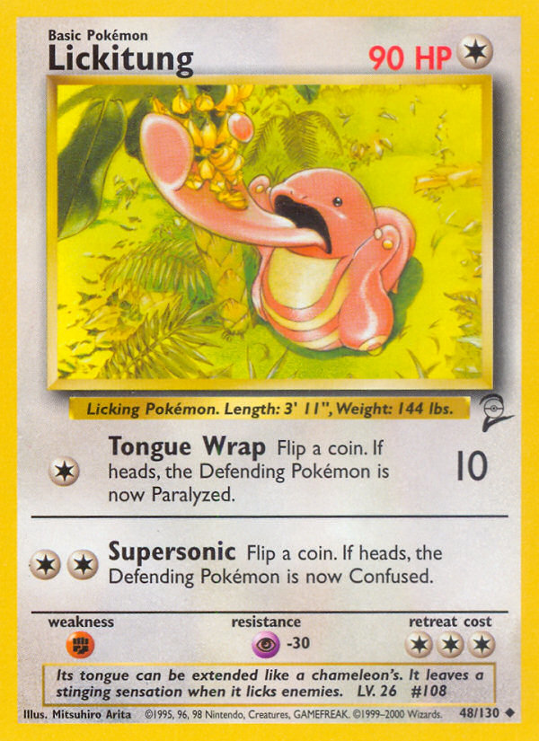 Lickitung - Base Set 2 - #48