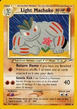 Light Machoke - Neo Destiny - #49