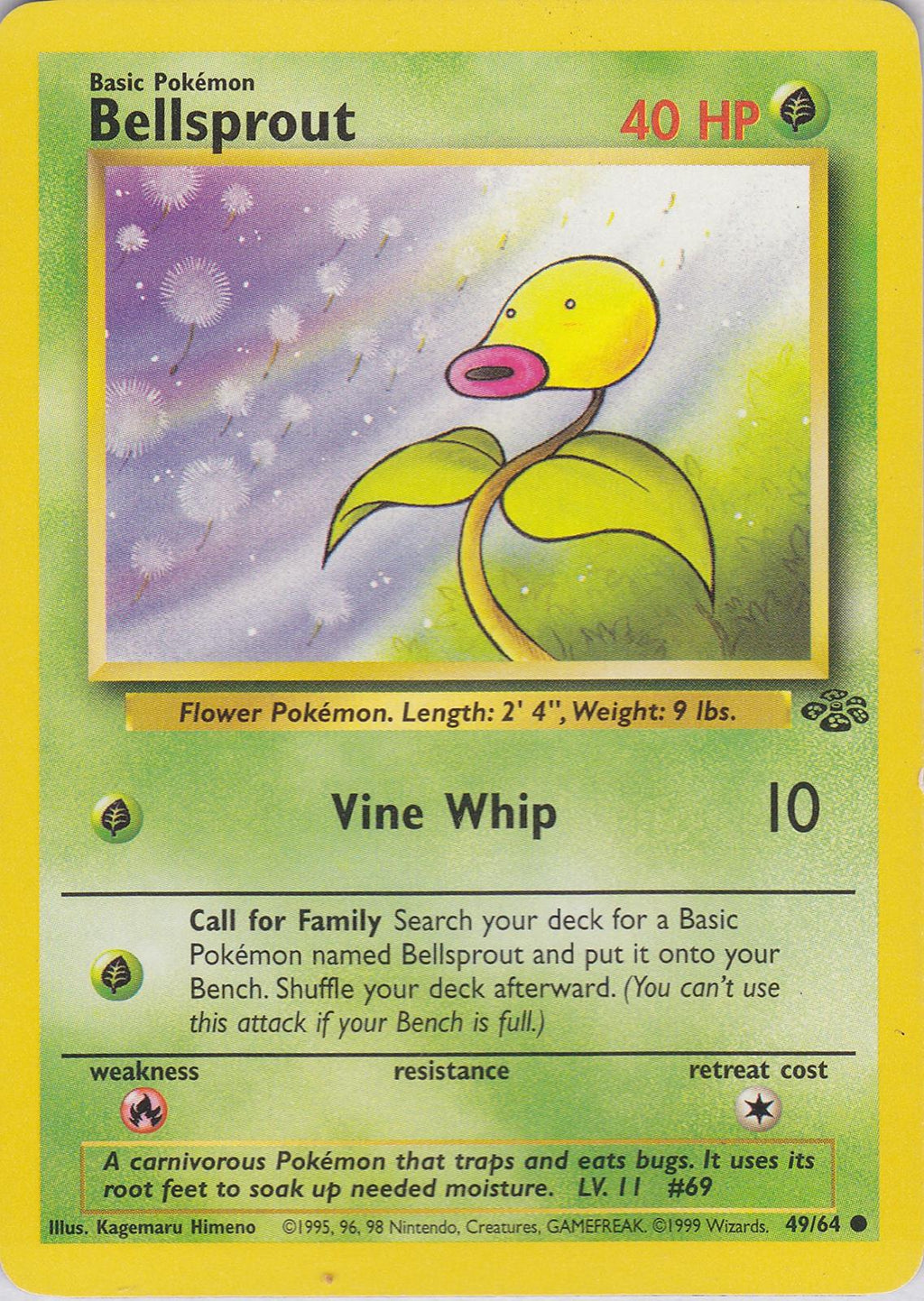 Bellsprout - Jungle - #49