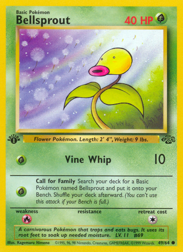 Bellsprout - Jungle - #49 (1st Edition)