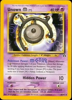 Unown M - Neo Discovery - #49