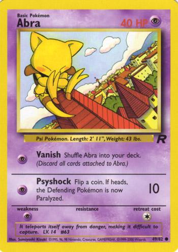 Abra - Team Rocket - #49