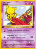 Abra - Team Rocket - #49 (1st Edition)