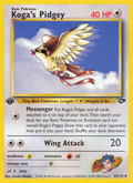 Koga's Pidgey - Gym Challenge - #49 (1st Edition)