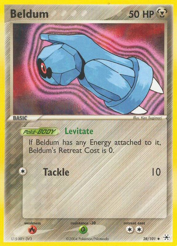 Beldum - EX Hidden Legends - #28