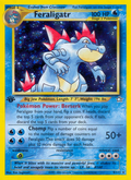 Feraligatr - Neo Genesis - #4 (1st Edition)