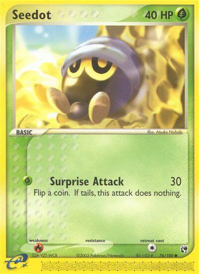 Seedot - EX Sandstorm - #76