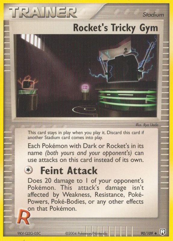 Rocket's Tricky Gym - EX Team Rocket Returns - #90
