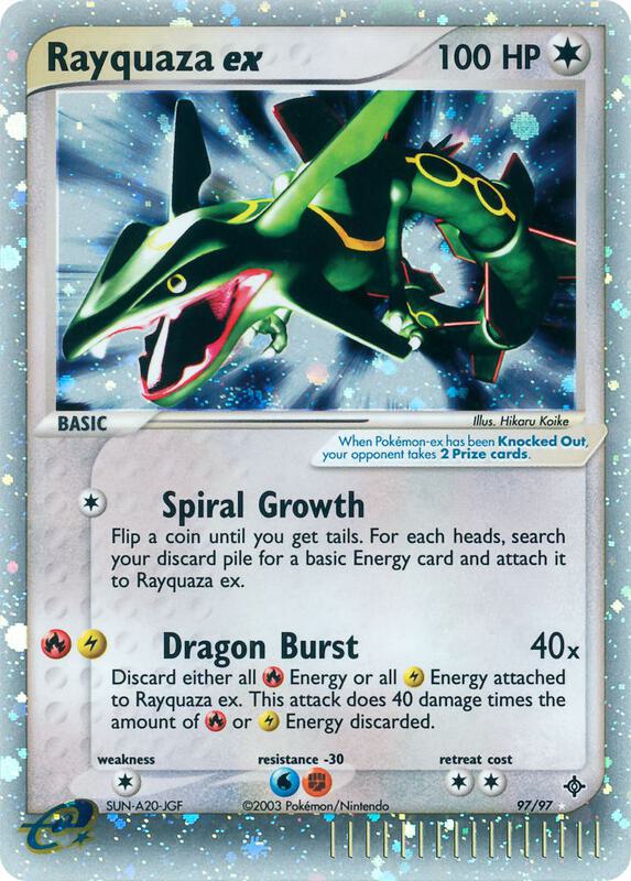 Rayquaza ex - EX Dragon - #97