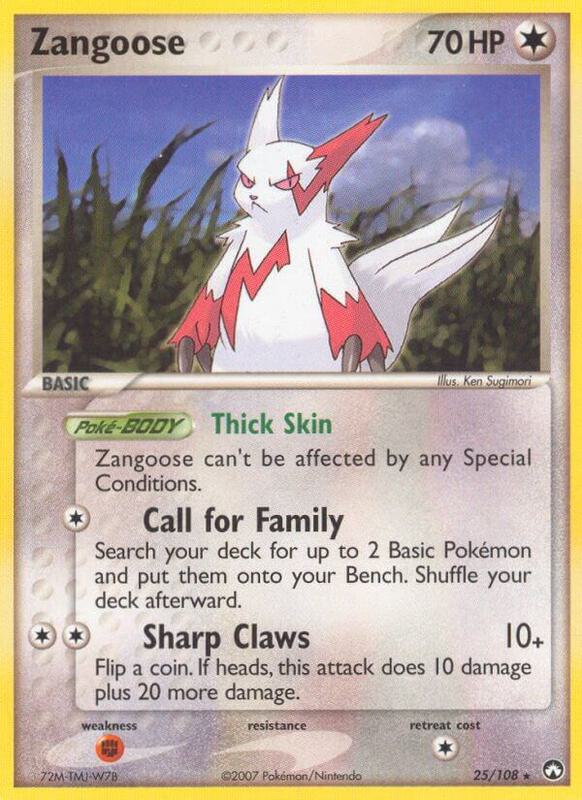 Zangoose - EX Power Keepers - #25