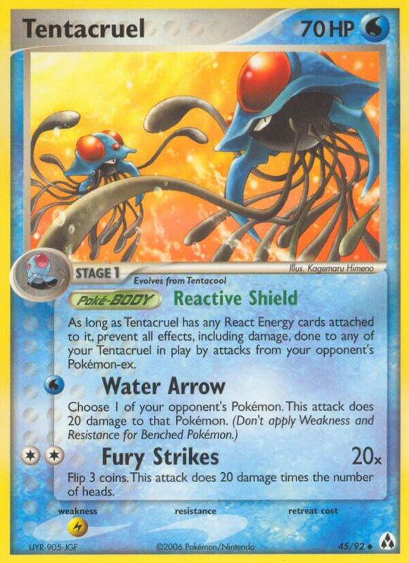 Tentacruel - EX Legend Maker - #45