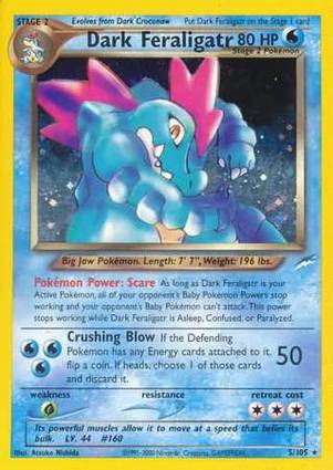 Dark Feraligatr - Neo Destiny - #5