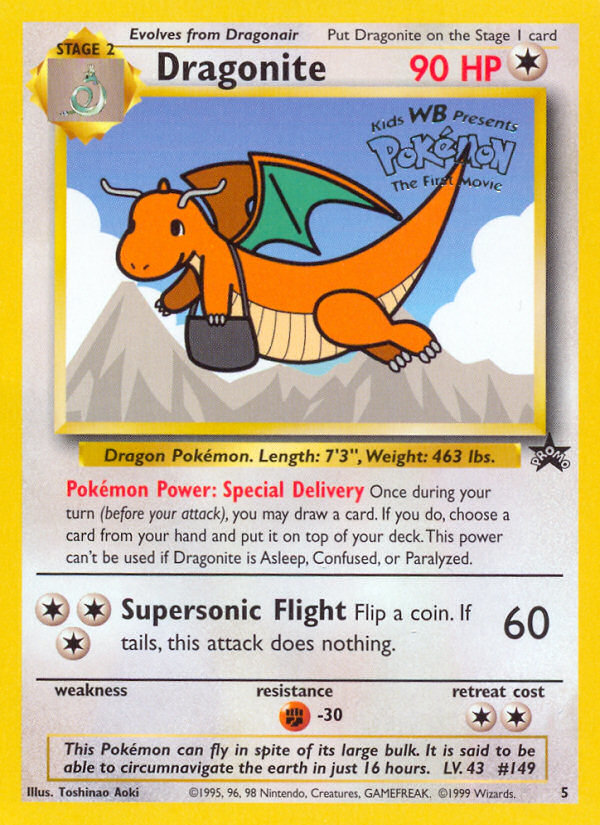 Dragonite - Black Star Promo - #5