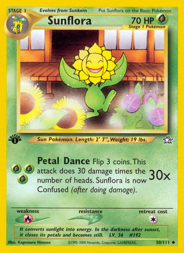 Sunflora - Neo Genesis - #50 (1st Edition)