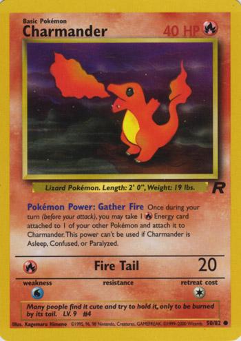 Charmander - Team Rocket - #50