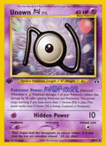 Unown N - Neo Discovery - #50 (1st Edition)