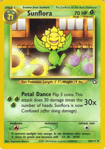 Sunflora - Neo Genesis - #50