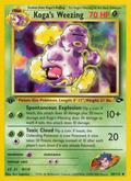 Koga's Weezing - Gym Challenge - #50 (1st Edition)