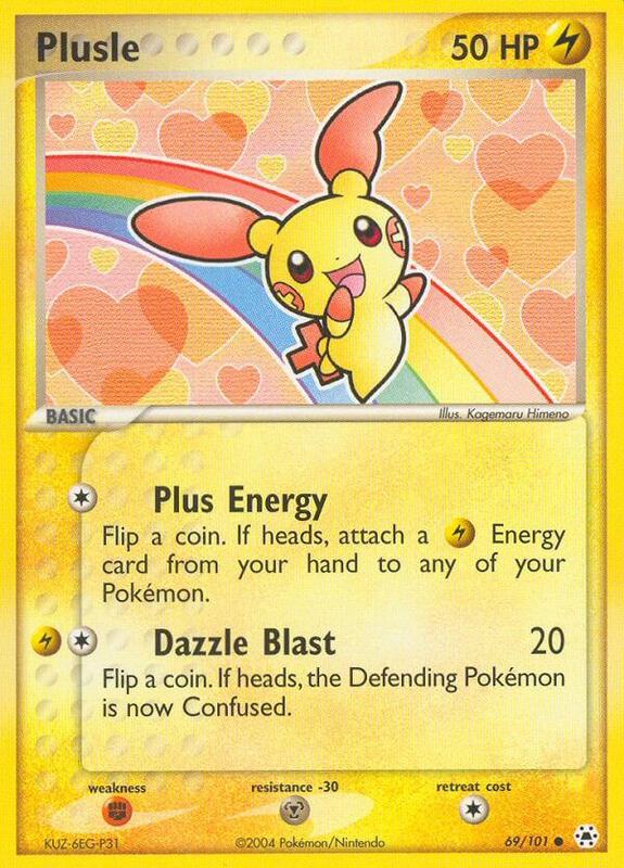 Plusle - EX Hidden Legends - #69