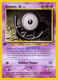 Unown U - Neo Discovery - #51 (1st Edition)