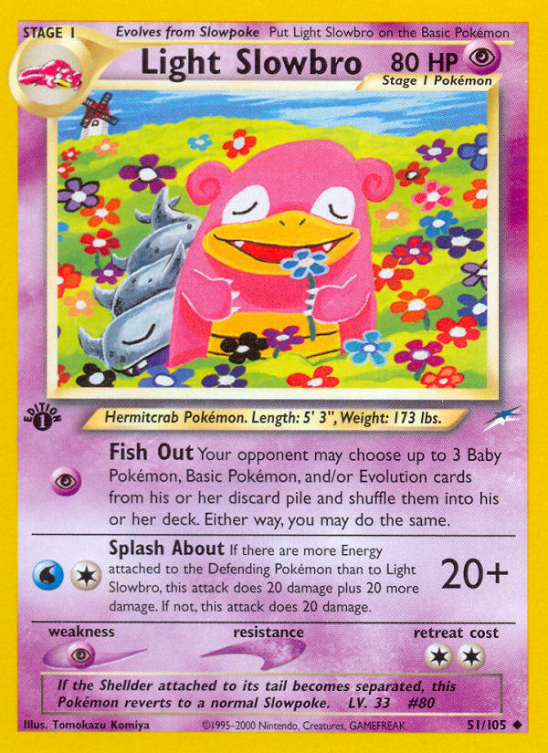 Light Slowbro - Neo Destiny - #51 (1st Edition)