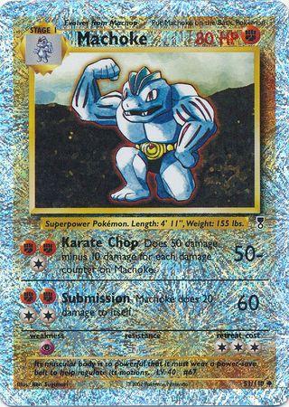 Machoke - Legendary Collection - #51 (Reverse Holo)