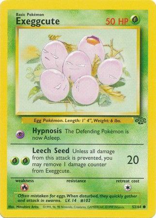 Exeggcute - Jungle - #52