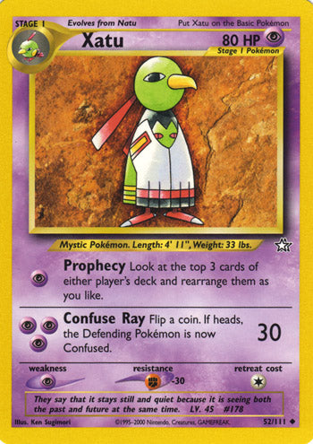 Xatu - Neo Genesis - #52