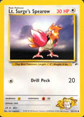 Lt. Surge's Spearow - Gym Heroes - #52