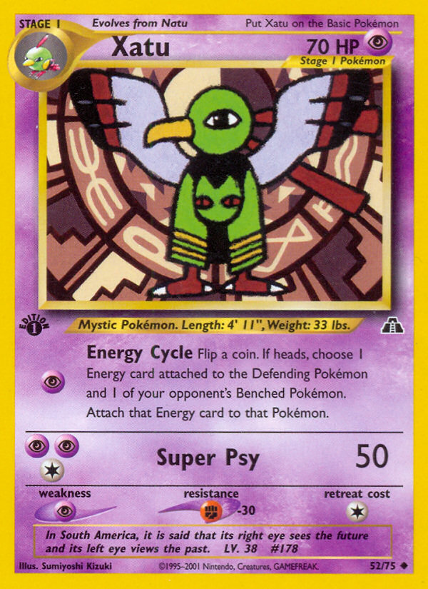 Xatu - Neo Discovery - #52 (1st Edition)