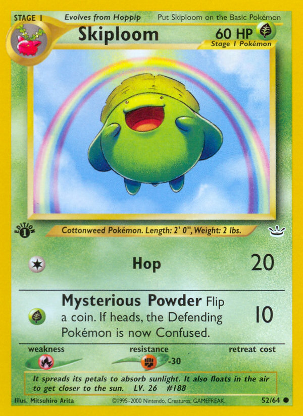 Skiploom - Neo Revelation - #52 (1st Edition)