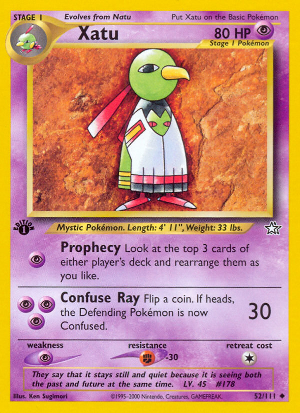 Xatu - Neo Genesis - #52 (1st Edition)