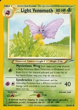 Light Venomoth - Neo Destiny - #53
