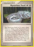 Mysterious Fossil - EX Power Keepers - #85