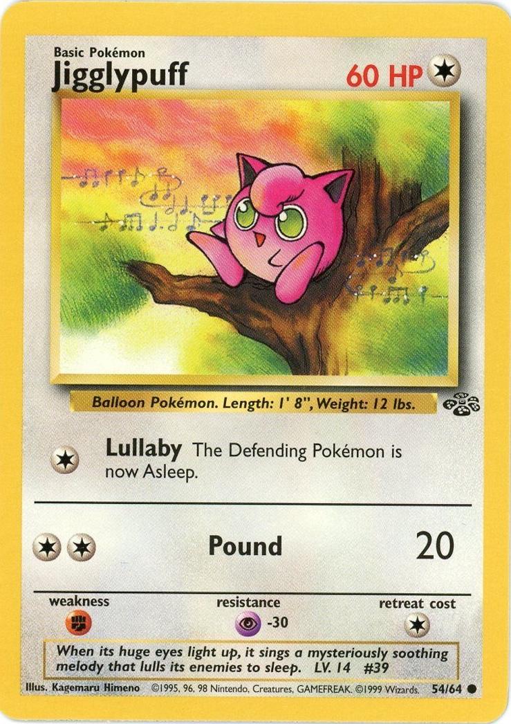 Jigglypuff - Jungle - #54