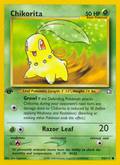 Chikorita - Neo Genesis - #54 (1st Edition)