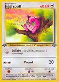 Jigglypuff - Jungle - #54 (1st Edition)