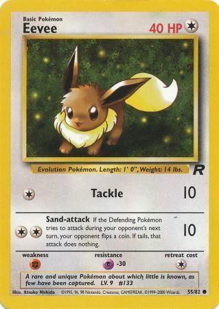 Eevee - Team Rocket - #55