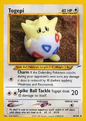Togepi - Neo Destiny - #56