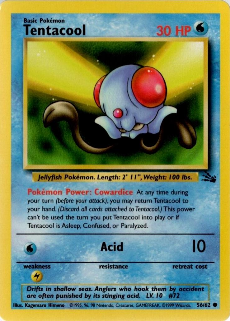 Tentacool - Fossil - #56