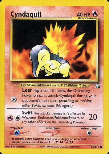 Cyndaquil - Neo Genesis - #56