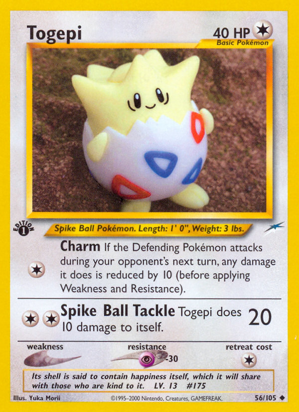 Togepi - Neo Destiny - #56 (1st Edition)