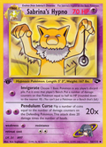 Sabrina's Hypno - Gym Challenge - #56 (1st Edition)