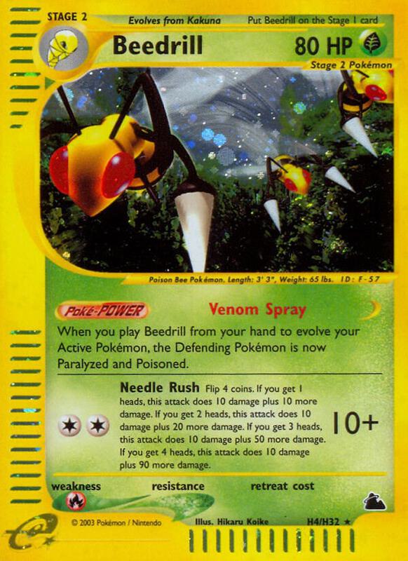 Beedrill - Skyridge - #H4