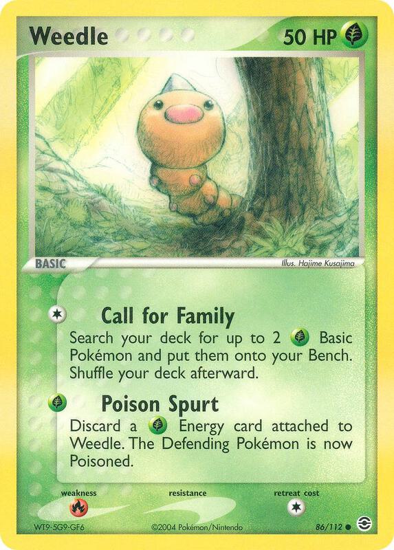 Weedle - EX FireRed & LeafGreen - #86