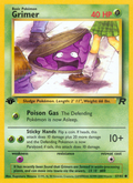 Grimer - Team Rocket - #57 (1st Edition)