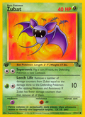 Zubat - Fossil - #57 (1st Edition)